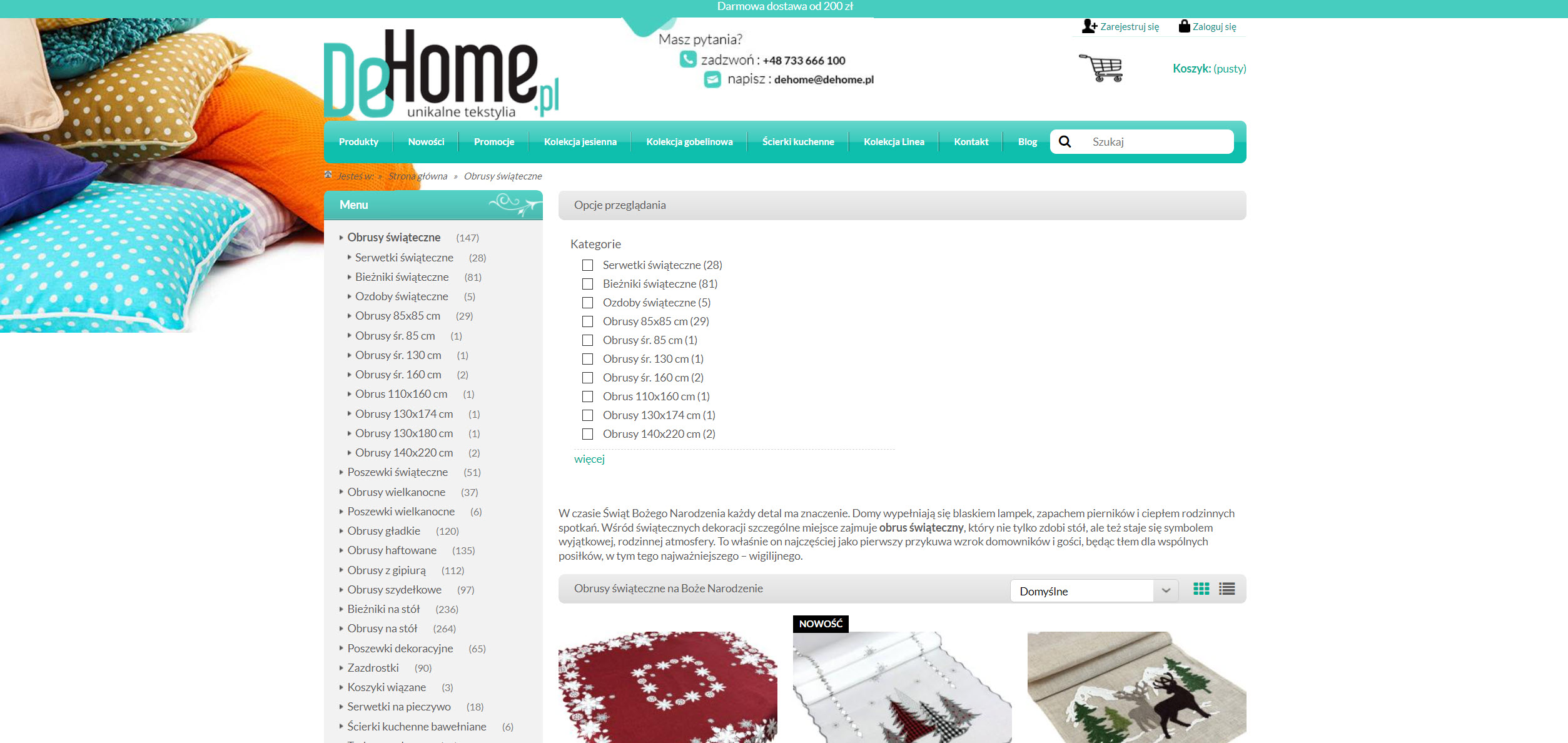 Eleganckie obrusy świąteczne – jakie wzory i kolory są najczęściej wybierane?