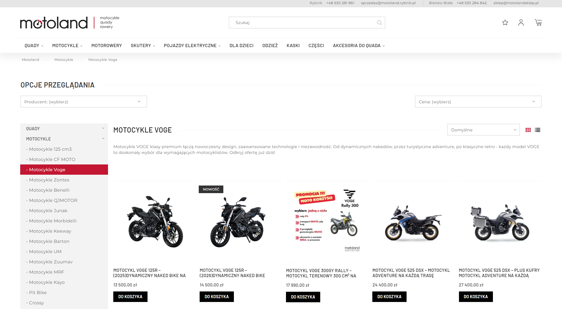 Motocykle Voge w praktyce - który model wybrać do miasta, turystyki i jazdy codziennej?