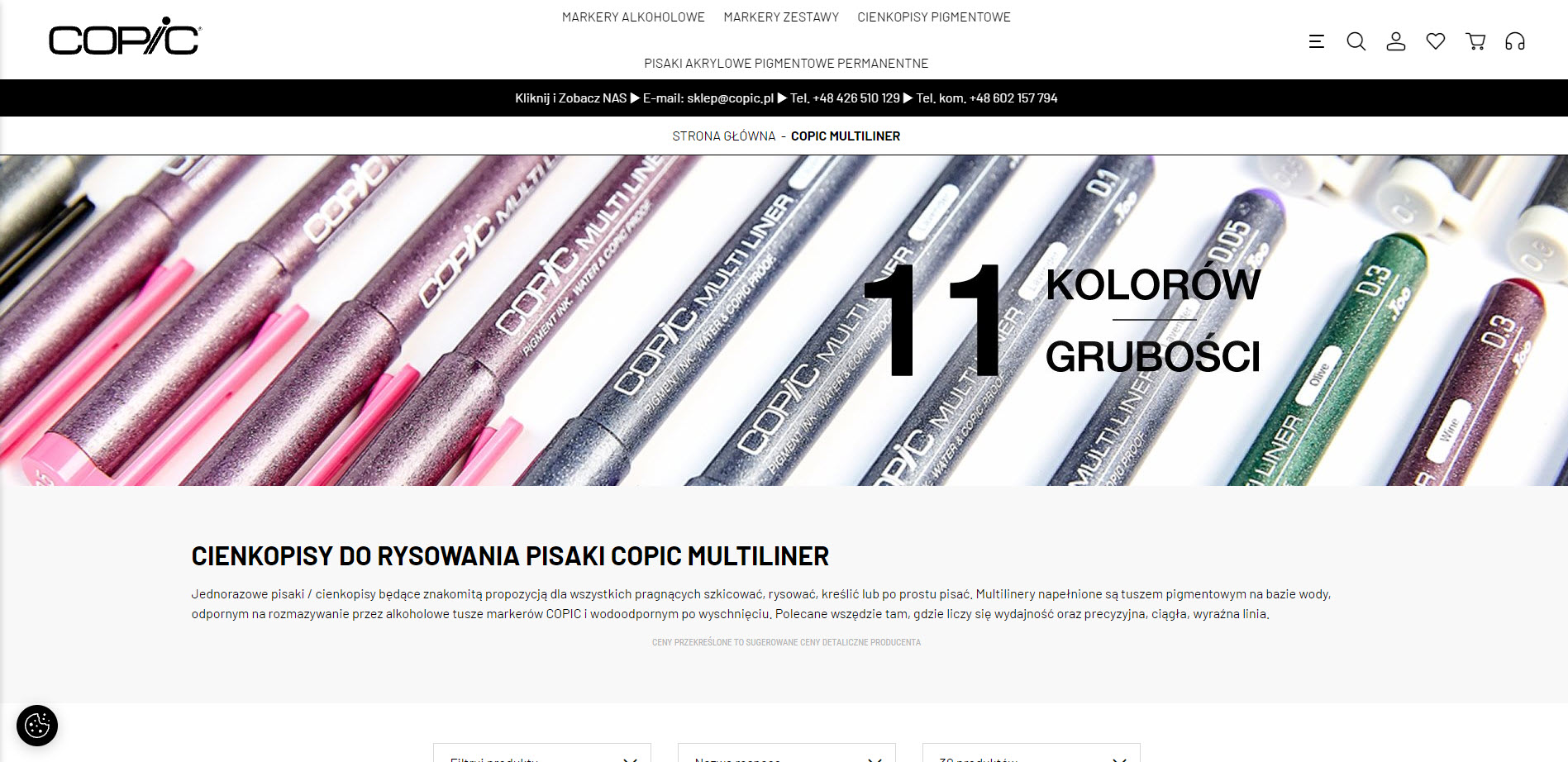 Czym różnią się cienkopisy do rysowania od markerów i linerów technicznych?