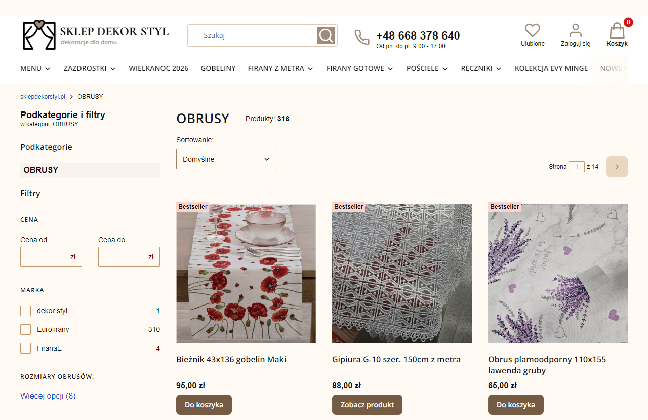Kiedy obrusy gobelinowe będą lepszym wyborem niż gładkie modele i na jakie okazje pasują?